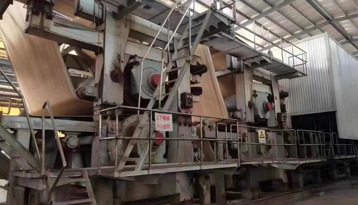 Used 2640 core paper machine for high-strength core paper production with stable operation and consistent quality