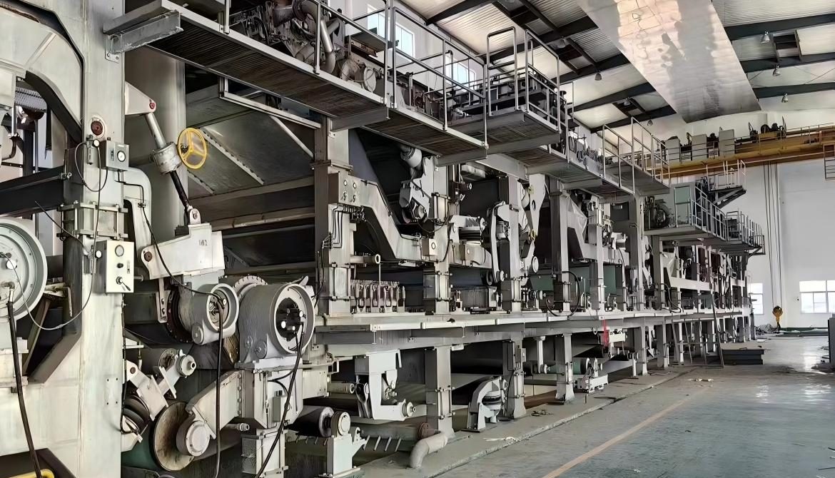 Used 2400 coated white board paper machine for high-quality coated board production with stable operation and smooth surface finish