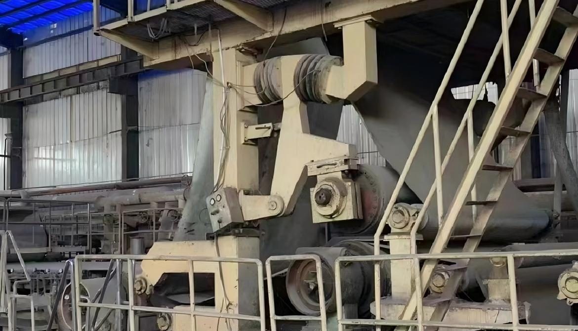 Used 2500 Fourdrinier multi-cylinder paper machine for efficient paper production with stable operation and consistent sheet quality