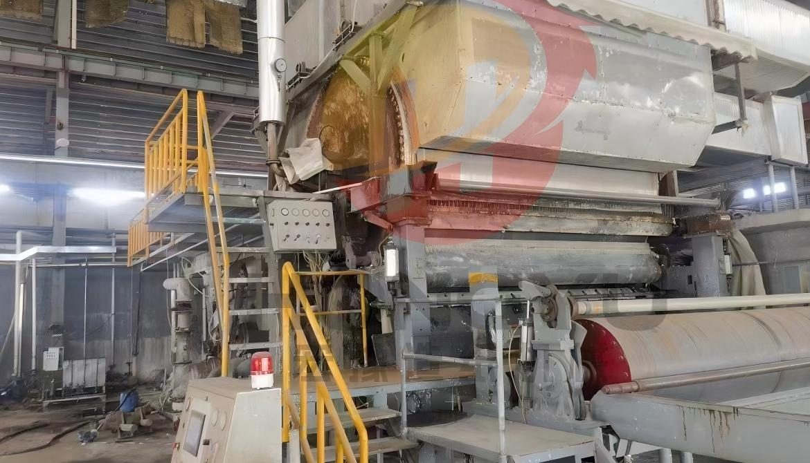 Used 3500 tissue paper machine for high-speed, large-scale tissue production with reliable operation and consistent quality