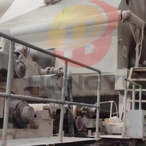 Two used 3500 crescent high-speed paper machines for large-scale paper production with stable operation and high efficiency