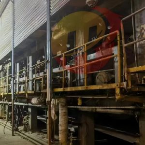 Used 3600 widened two-wire paper machine for high-capacity paper production with stable operation and improved sheet quality