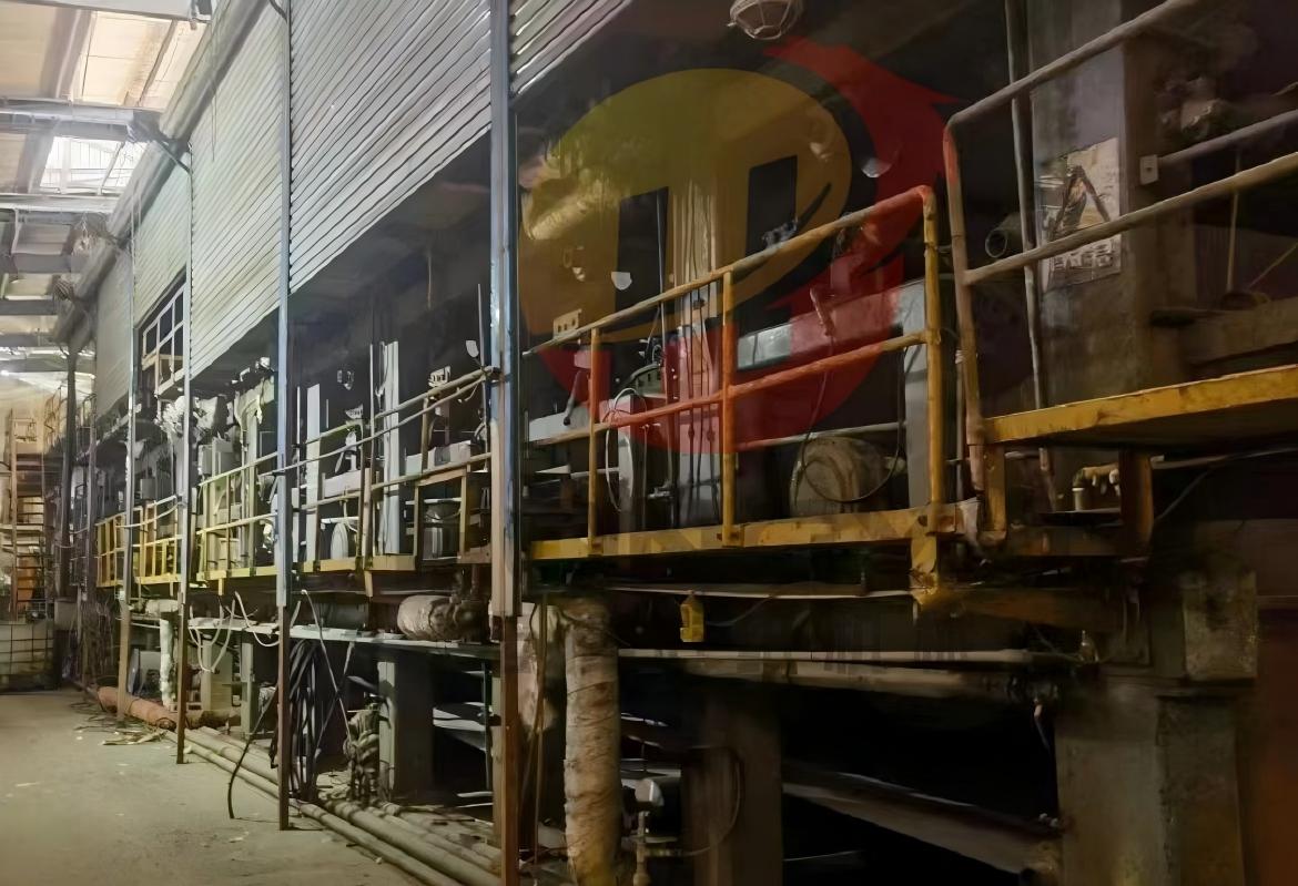 Used 3600 widened two-wire paper machine for high-capacity paper production with stable operation and improved sheet quality