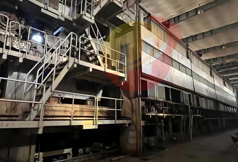 Used 4600/500 two-wire four-roller three-press multi-cylinder paper machine (right hand) for high-capacity paper production with stable operation and consistent sheet quality