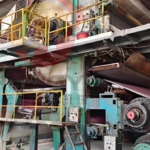 3600 two large and six small Fourdrinier paper machines for high-capacity paper production with stable operation and uniform sheet quality