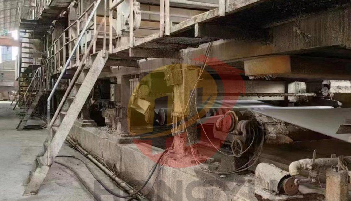 Used 3800 two-layer 20-cylinder paper machine (1800/4300/4900mm) for high-capacity paper production with stable operation and uniform sheet quality