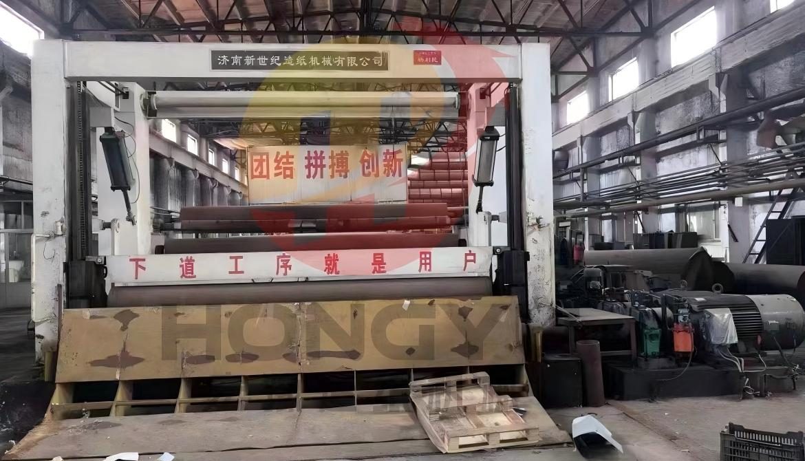 3800 three-layer paper machine (right hand) for high-capacity multi-layer paper production with stable performance