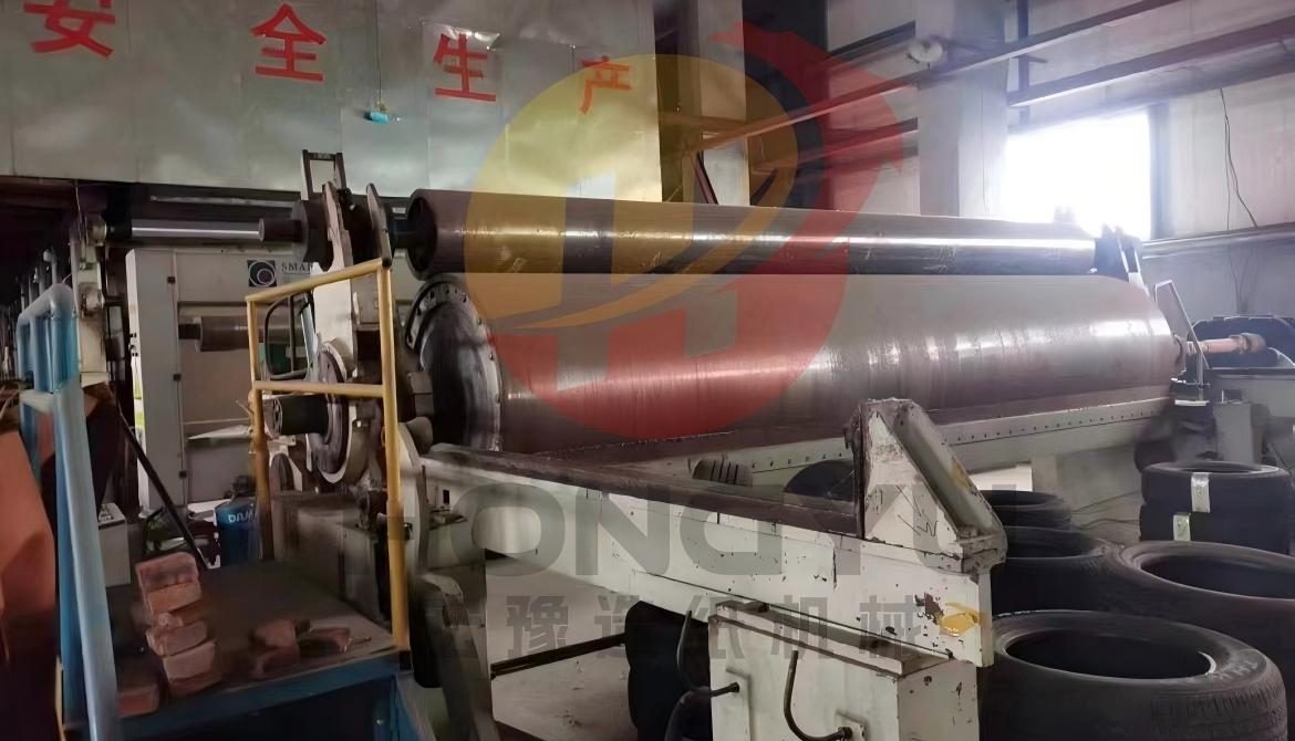 Used 4400 widened four-cylinder multi-cylinder paper machine for high-capacity paper production with stable performance