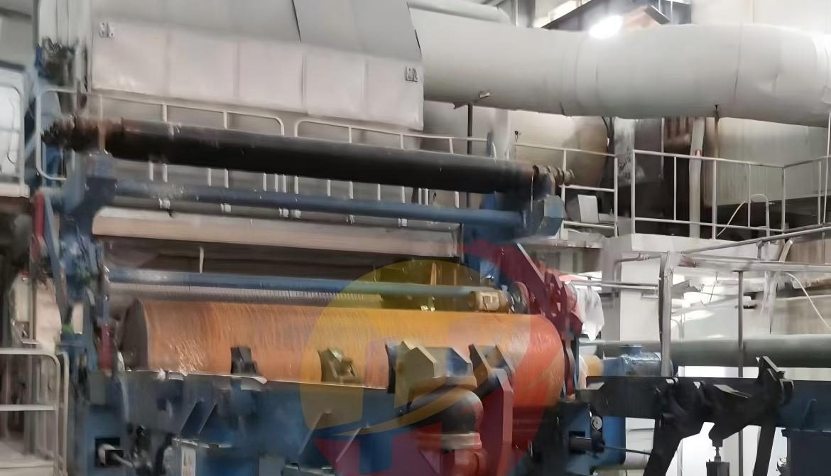 Used 3500 high-speed crescent tissue paper machine for efficient tissue production with stable performance and high output