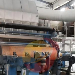 Used 3500 high-speed crescent tissue paper machine for efficient tissue production with stable performance and high output
