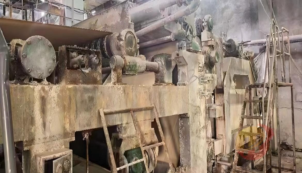 Used 1880 crescent high-speed tissue paper machine for efficient tissue production with stable performance and cost-effective operation
