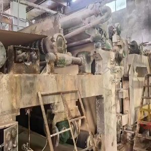 Used 1880 crescent high-speed tissue paper machine for efficient tissue production with stable performance and cost-effective operation