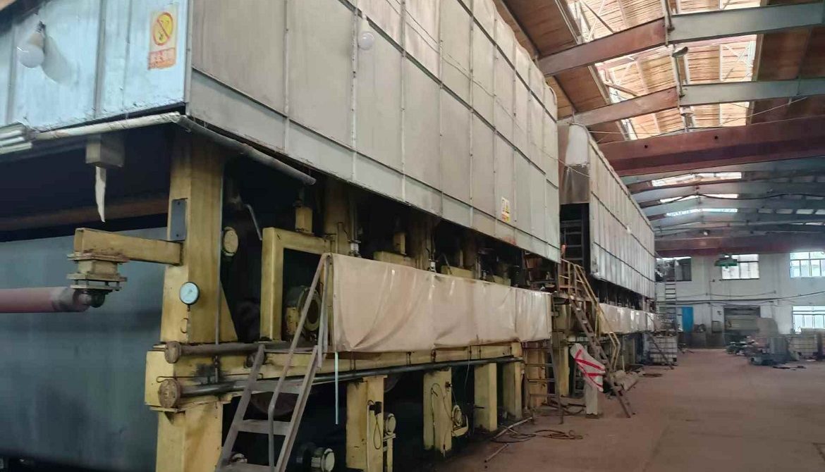 Used 3800mm fourdrinier paper machine production line