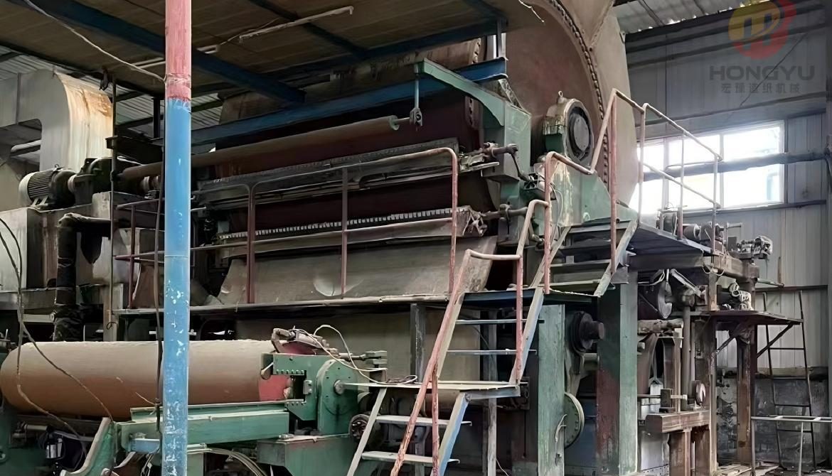 Two sets of 2850mm high-speed crescent-type tissue machines manufactured by Viia, designed for efficient production of toilet tissue, facial tissue, and napkin paper.