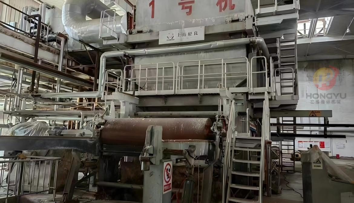 Used 2850 and 3500 crescent tissue paper machines