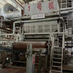 Used 2850 and 3500 crescent tissue paper machines