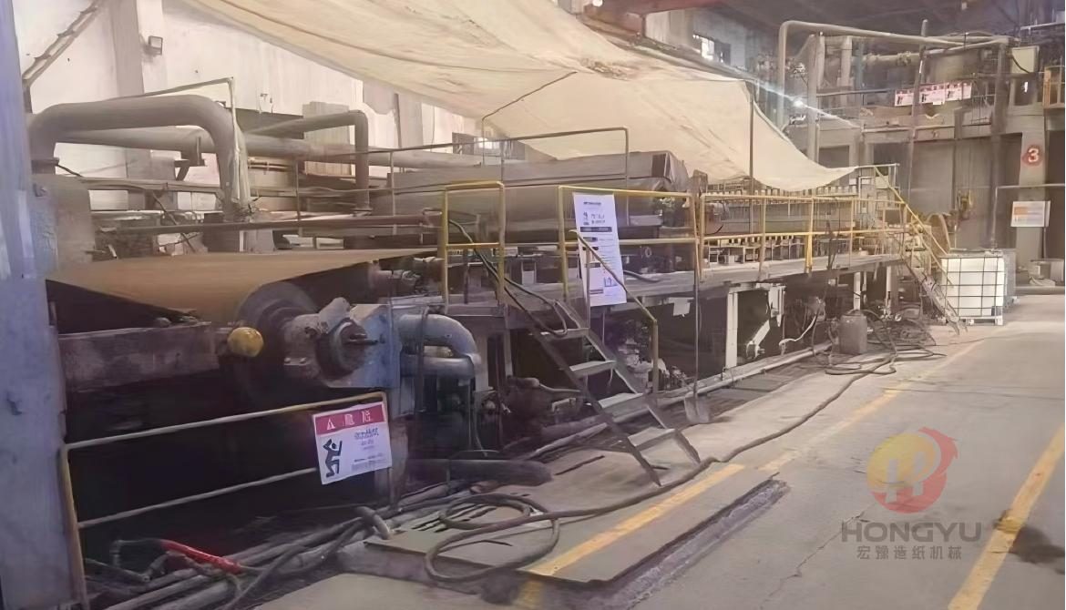 Used 2880 double large cylinder dryers fourdrinier paper machine