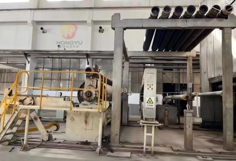 Used 3200/400 two wire multi-cylinder paper machine (left hand)