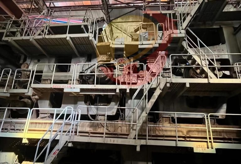Used 4600/500 two wire four-roller three-press multi-cylinder paper machine (right hand machine)