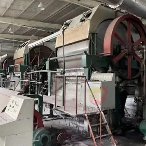 Used 1880 type tissue paper machine for efficient and stable tissue production with cost-effective performance