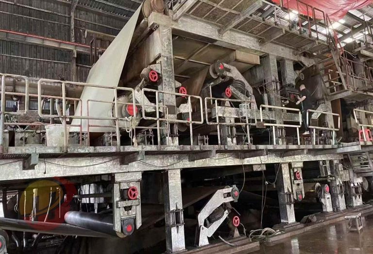 Used 4800 Type / 500 m/min Two-Layer Multi-Cylinder Paper Machine (Right-Hand Drive)