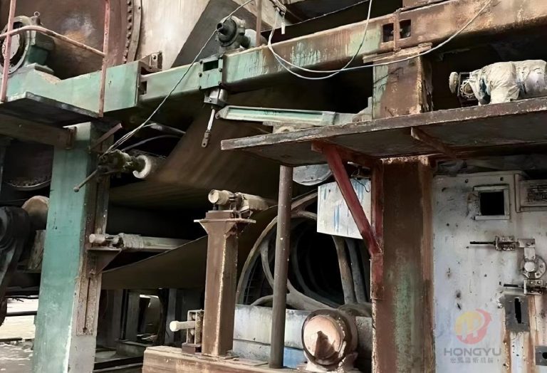 Two 2800-type single-cylinder, single-wire, single-felt papermaking machines