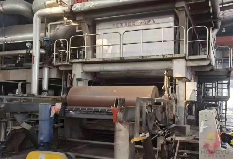 Used 2800 crescent tissue paper machine