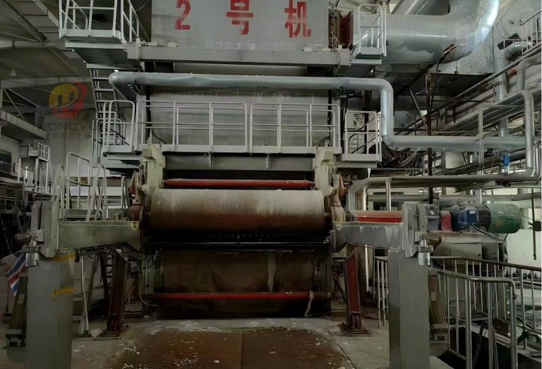 Used 2850 and 3500 crescent tissue paper machines