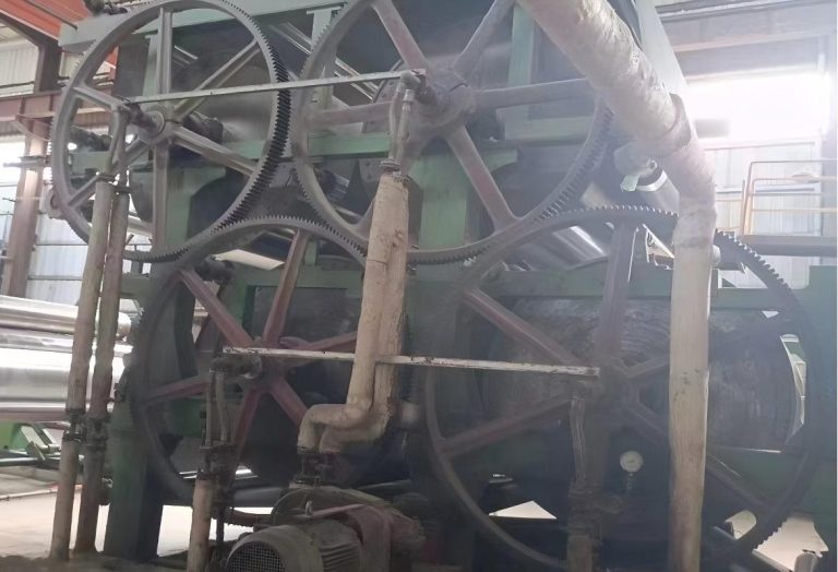 Used 2400 Three-ply Fourdrinier Multi-cylinder Grey Board Paper Machine