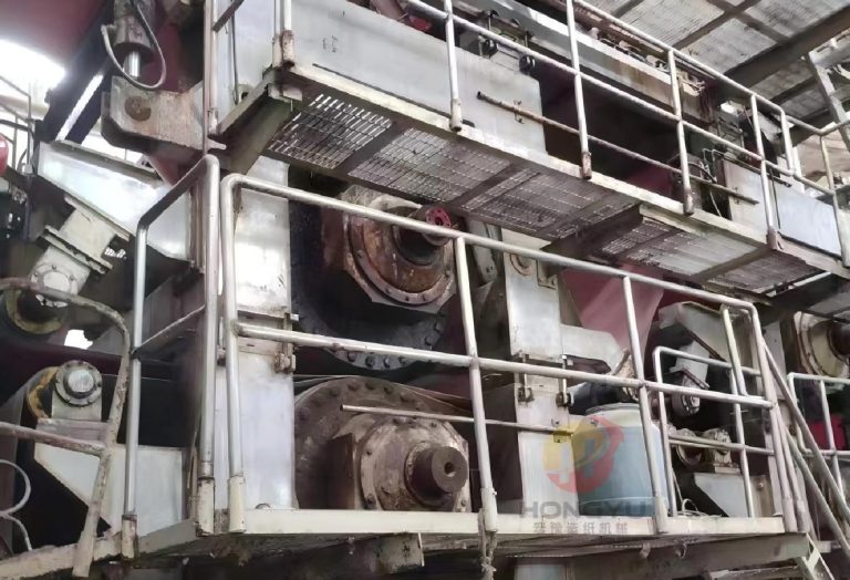 Used 3200/400 two wire multi-cylinder paper machine (left hand)