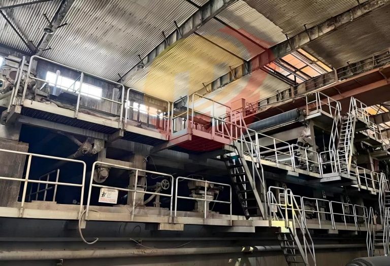 Used 4600/500 two wire four-roller three-press multi-cylinder paper machine (right hand machine)