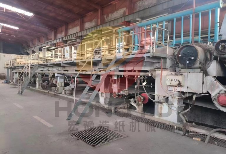 Used 3600 fourdrinier multi-cylinder paper machine