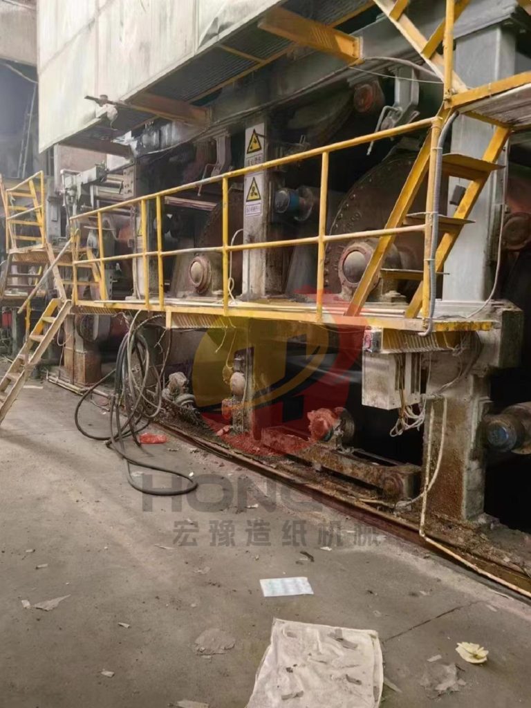 Used 3800 two layer 20-cylinder (1800/4300/4900mm) paper machine