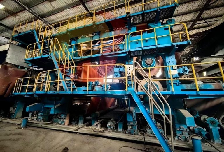 Used 3800-350 multi-cylinder two layer paper machine