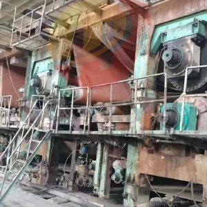 Used 3800 two-wires paper machine for high-capacity paper production with stable operation and reliable performance