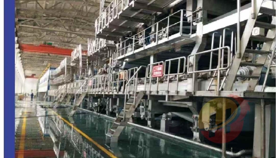 Used 4800mm two-layer multi-cylinder paper machine 500m/min right-hand drive