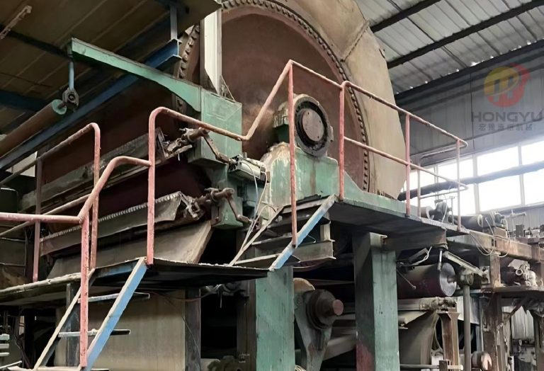 Two 2800-type single-cylinder, single-wire, single-felt papermaking machines