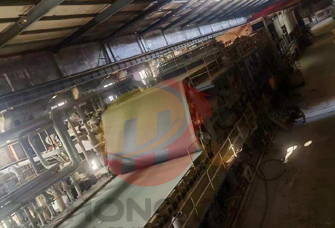 Used 3600 widened two wire paper machine