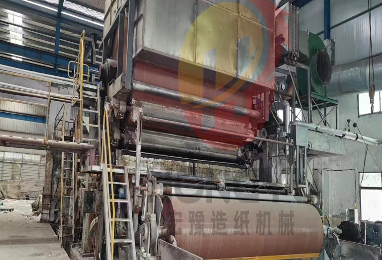 Two second-hand 3600 toilet paper machines