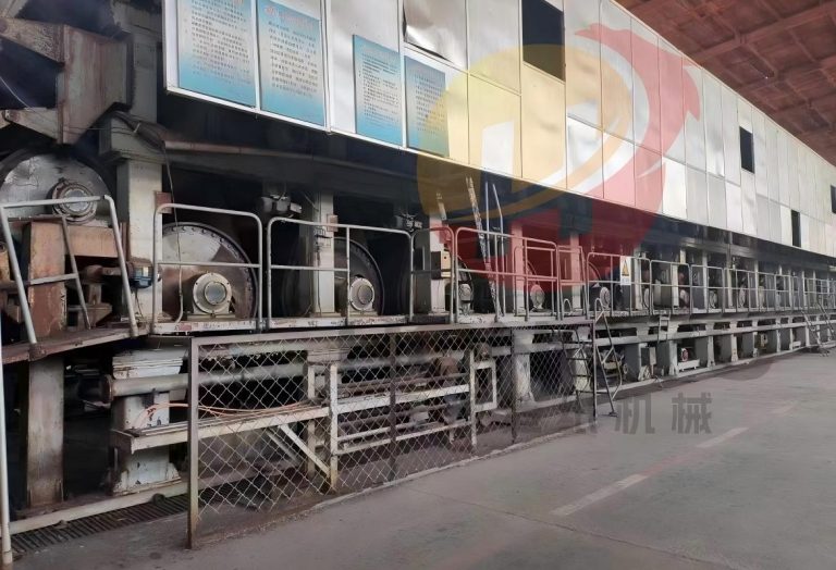 Used 3600 fourdrinier multi-cylinder paper machine