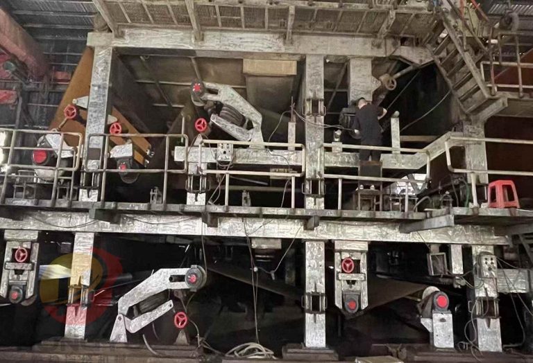 Used 4800 Type / 500 m/min Two-Layer Multi-Cylinder Paper Machine (Right-Hand Drive)