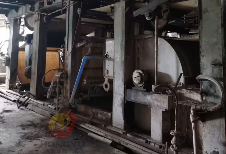 Used 1880 mm top-mounted tissue paper machine