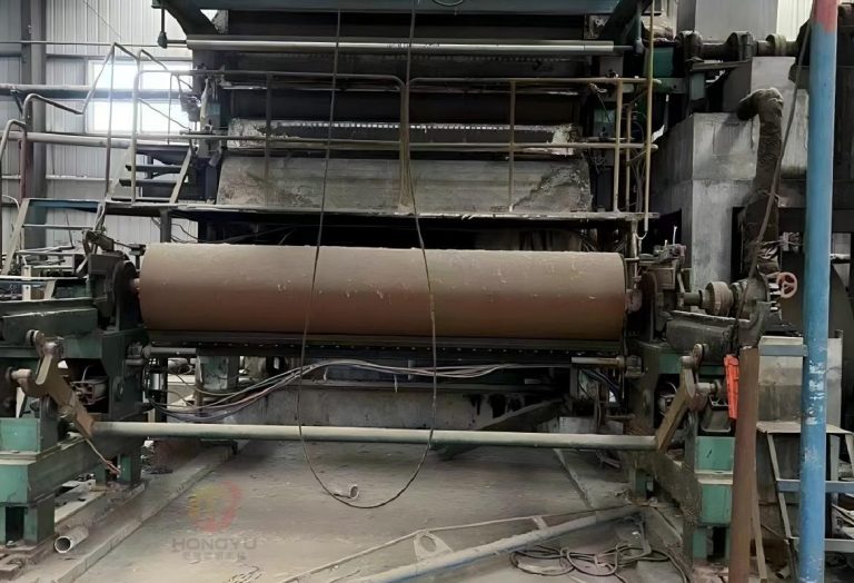 Two 2800-type single-cylinder, single-wire, single-felt papermaking machines