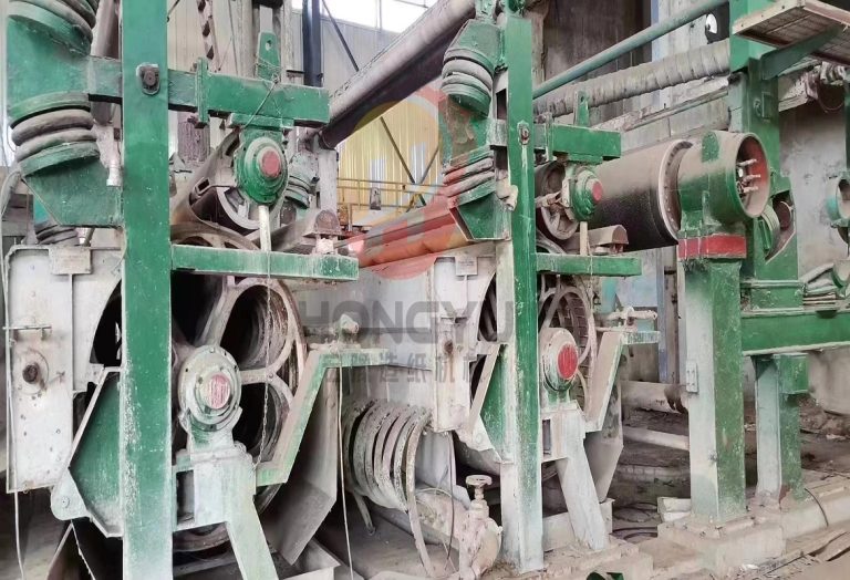 3400 type 4 cylinder paper machine for sale
