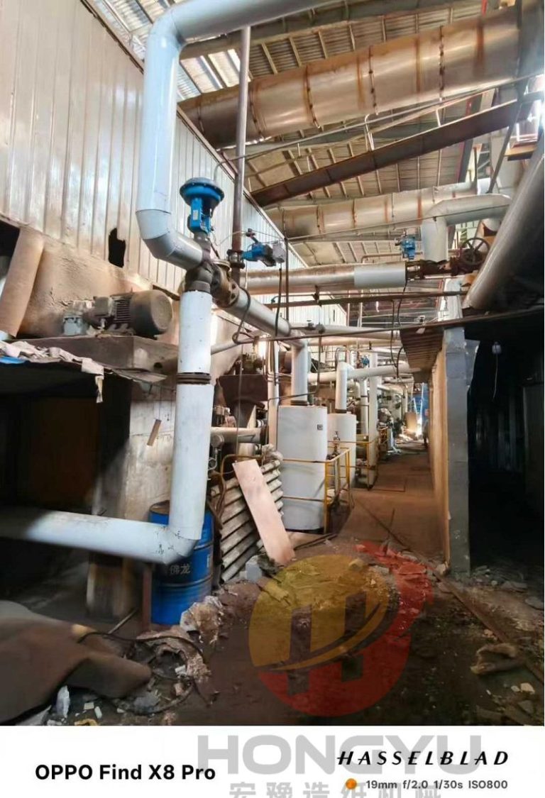 Used 4400mm Multi-Cylinder Single Fourdrinier Paper Machine
