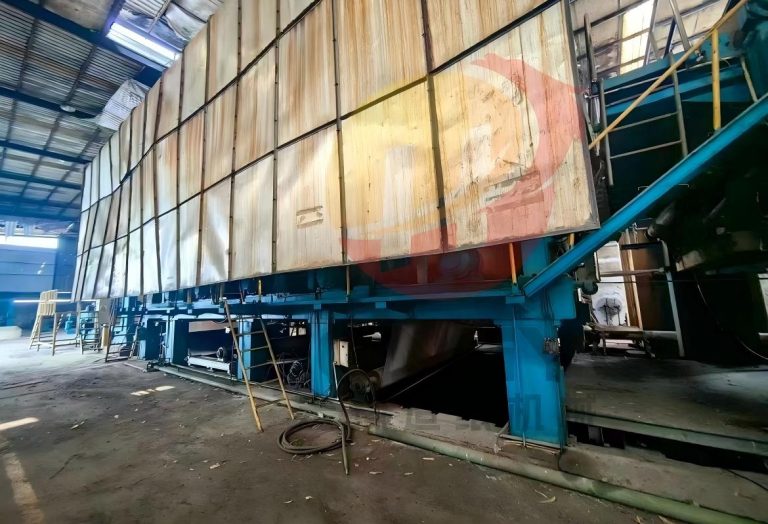 Used 3800-350 multi-cylinder two layer paper machine