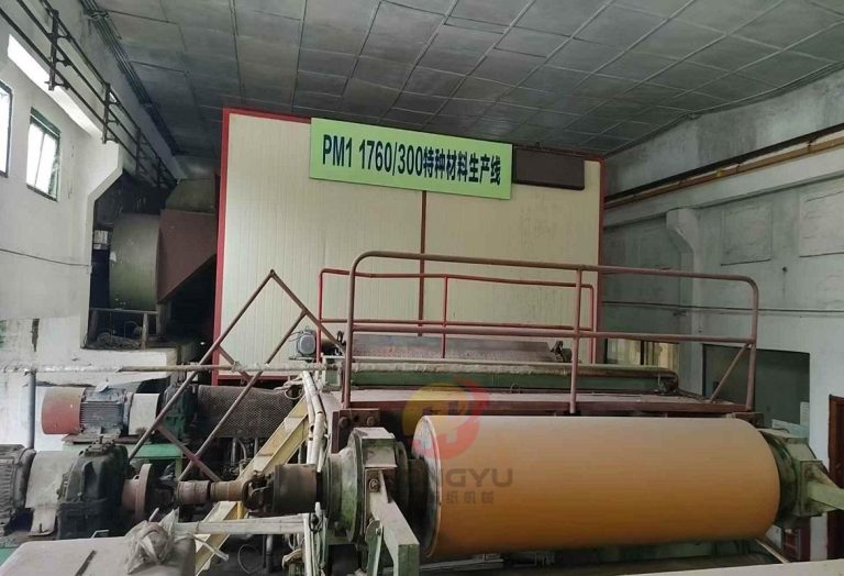 Used 1760 Fourdrinier multi-cylinder cultural paper machine