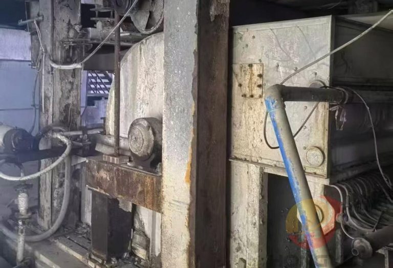 Used 1880 mm top-mounted tissue paper machine