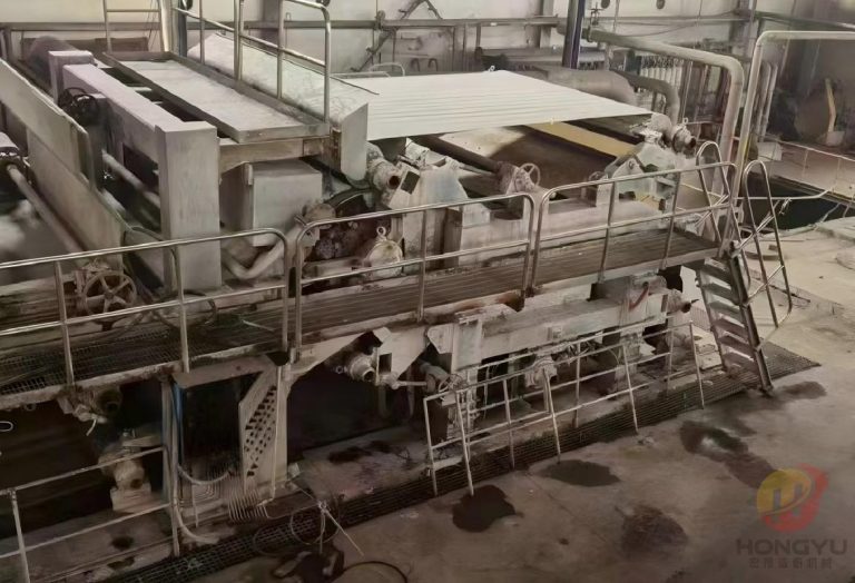 Used 2800 crescent tissue paper machine