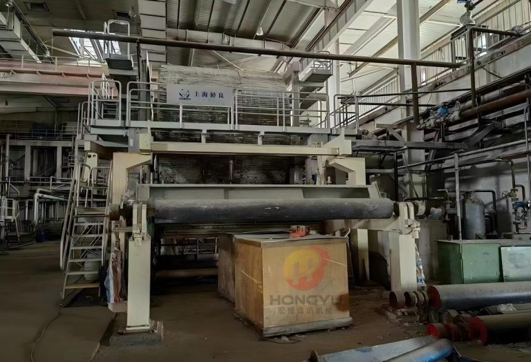 Used 2850 and 3500 crescent tissue paper machines